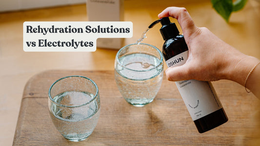 Rehydration Solutions vs Electrolytes: Key Differences