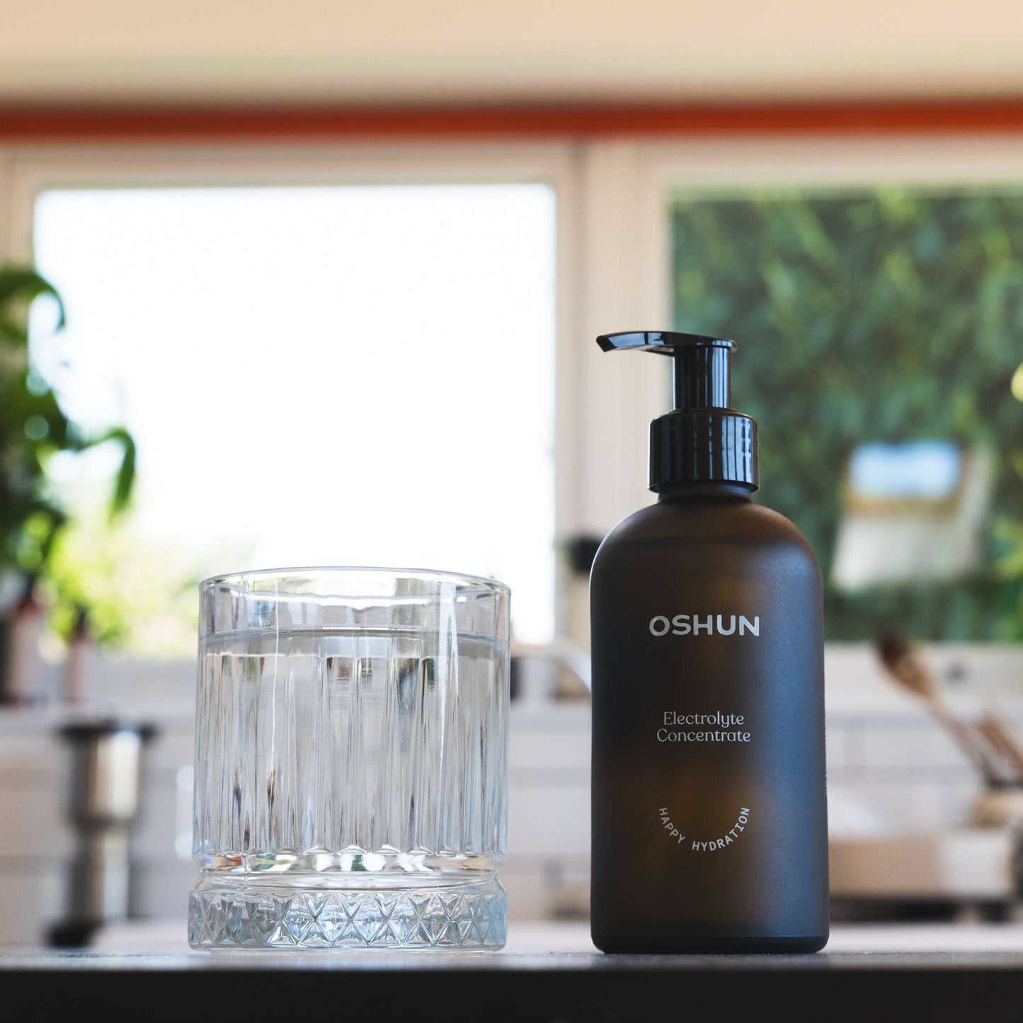Electrolytes Glass Bottle For Life