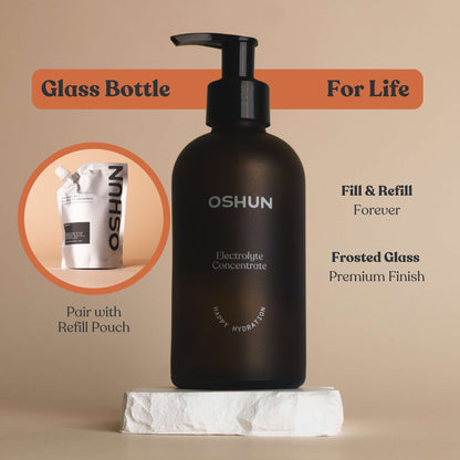 Electrolytes Glass Bottle For Life