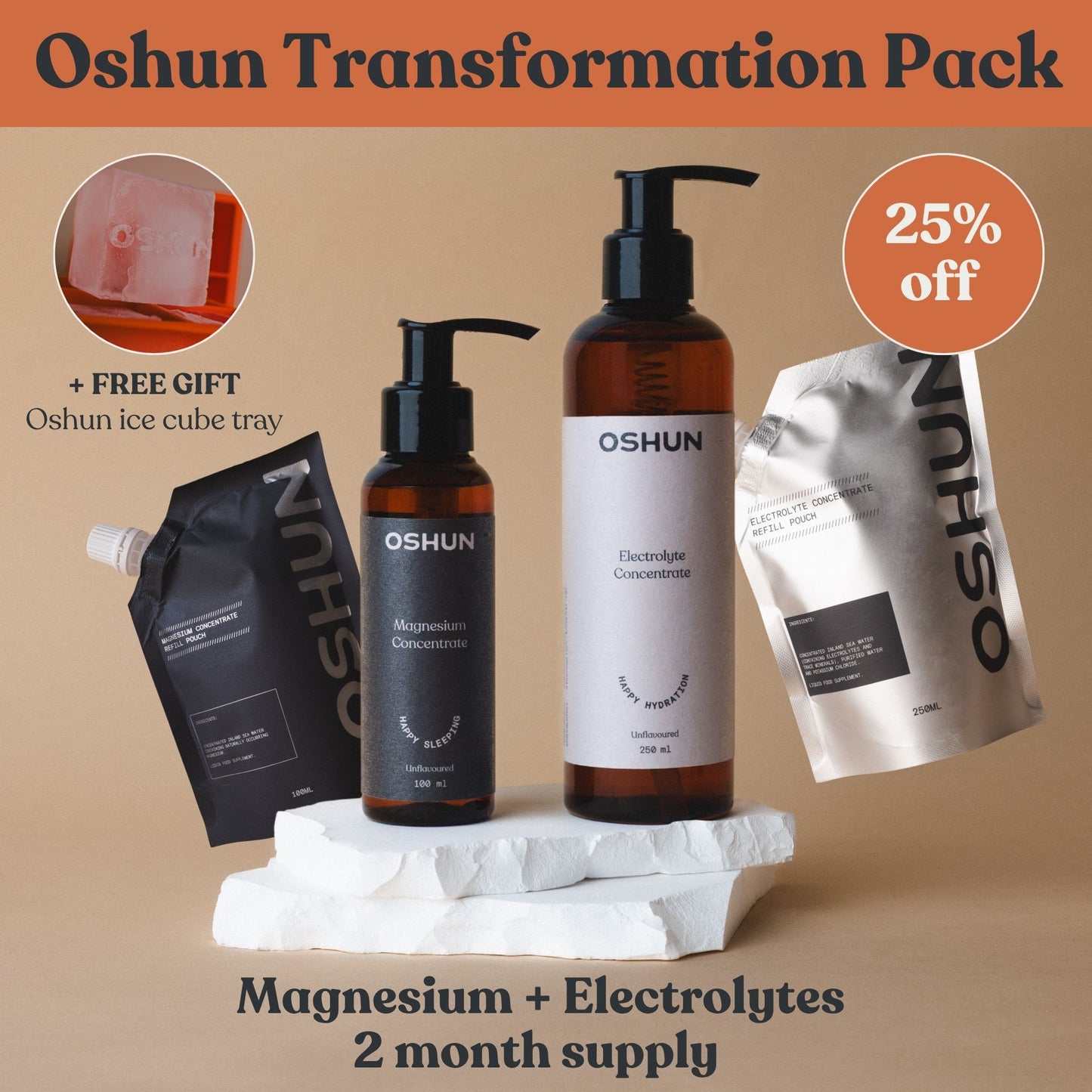 2-month Oshun Transformation Pack